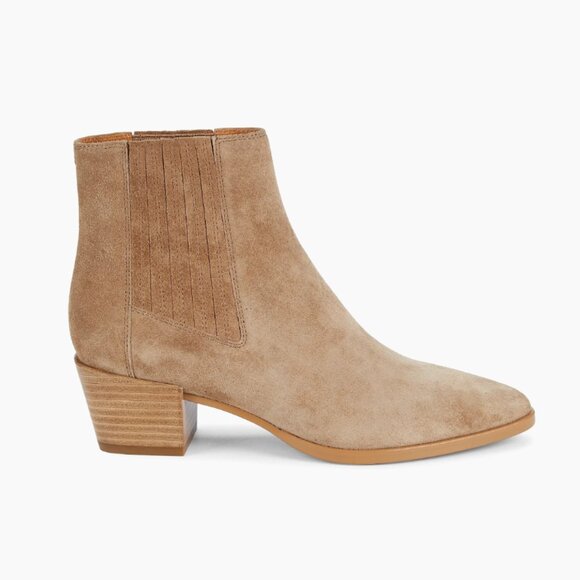 Rag & Bone Rover Suede Ankle Chelsea Boot Camel 39 - Picture 4 of 15